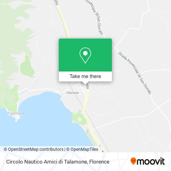 Circolo Nautico Amici di Talamone map