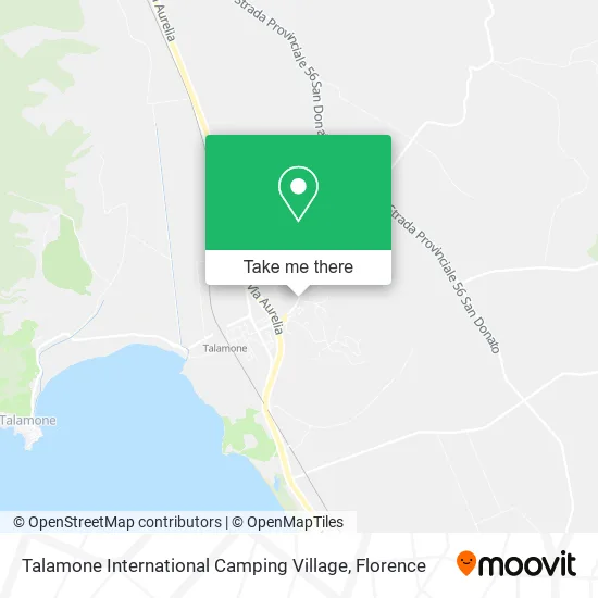 Talamone International Camping Village map