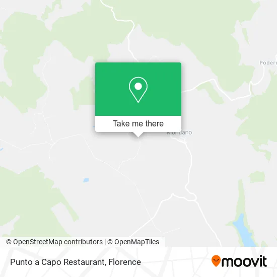 Punto a Capo Restaurant map