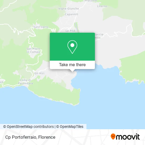 Cp Portoferraio map