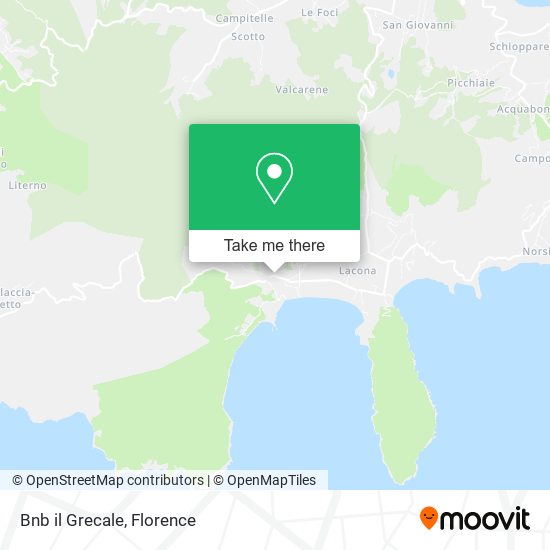 Bnb il Grecale map