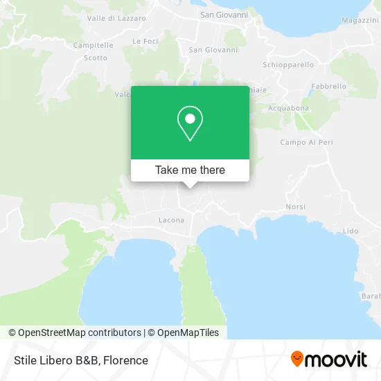 Stile Libero B&B map