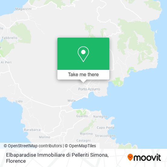 Elbaparadise Immobiliare di Pelleriti Simona map