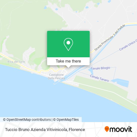 Tuccio Bruno Azienda Vitivinicola map