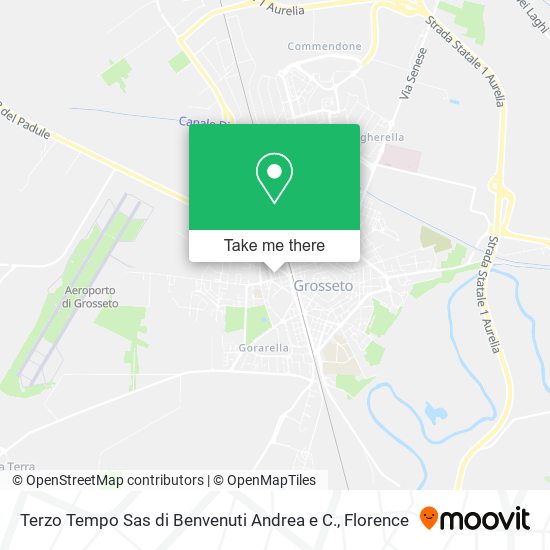 Terzo Tempo Sas di Benvenuti Andrea e C. map