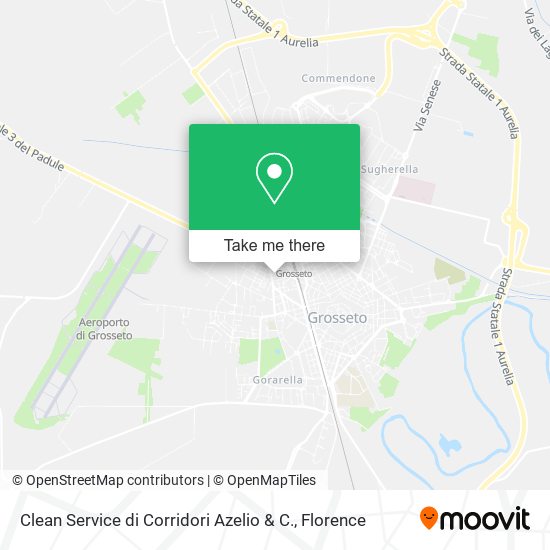 Clean Service di Corridori Azelio & C. map