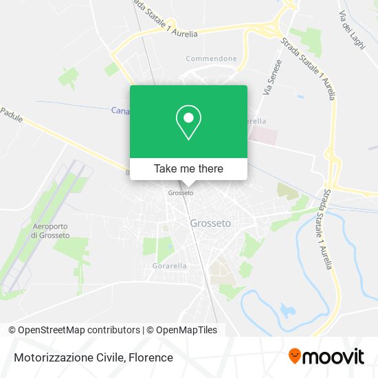 Motorizzazione Civile map