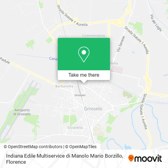 Indiana Edile Multiservice di Manolo Mario Borzillo map