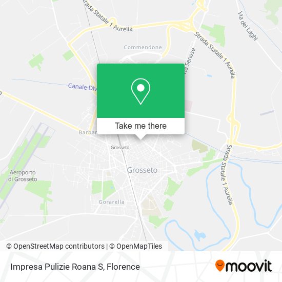 Impresa Pulizie Roana S map