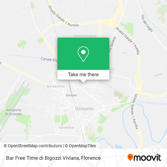 Bar Free Time di Bigozzi Viviana map