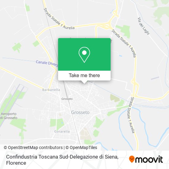 Confindustria Toscana Sud-Delegazione di Siena map
