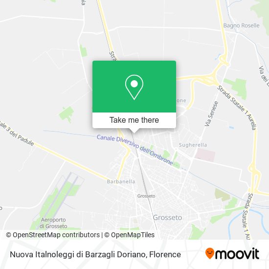 Nuova Italnoleggi di Barzagli Doriano map