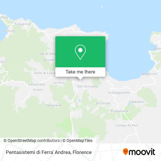 Pentasistemi di Ferra' Andrea map