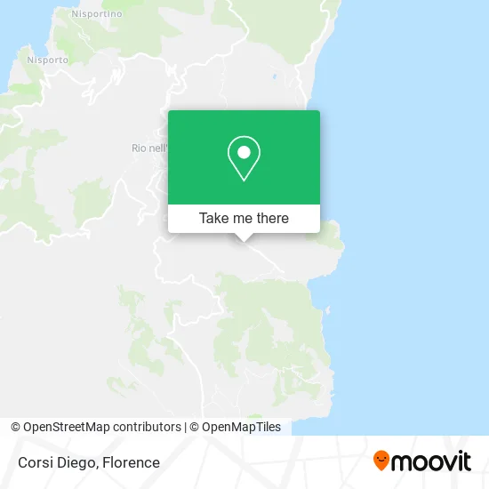 Corsi Diego map