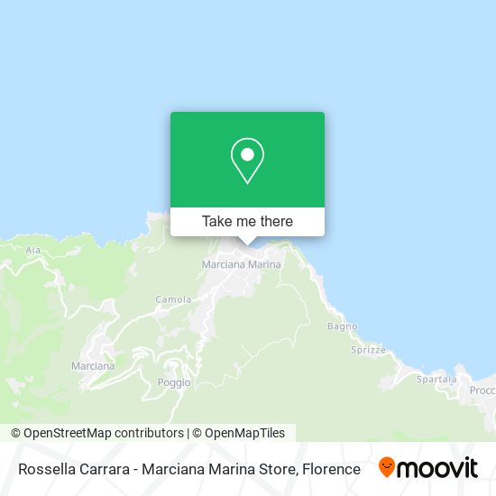 Rossella Carrara - Marciana Marina Store map