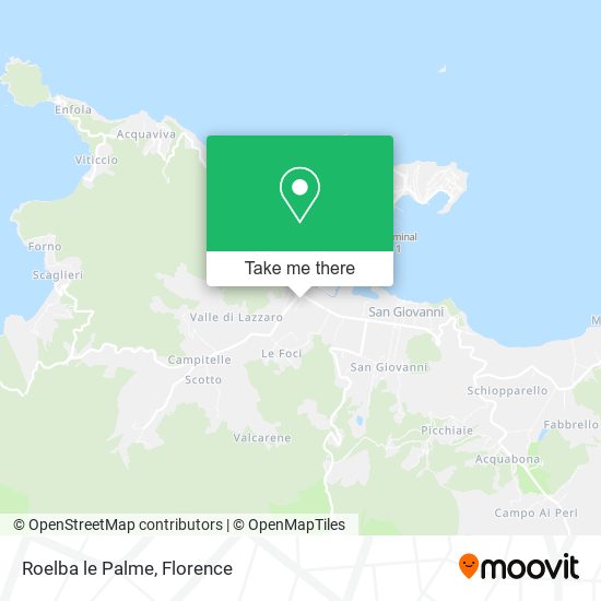 Roelba le Palme map