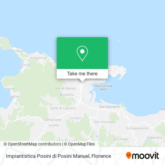 Impiantistica Posini di Posini Manuel map