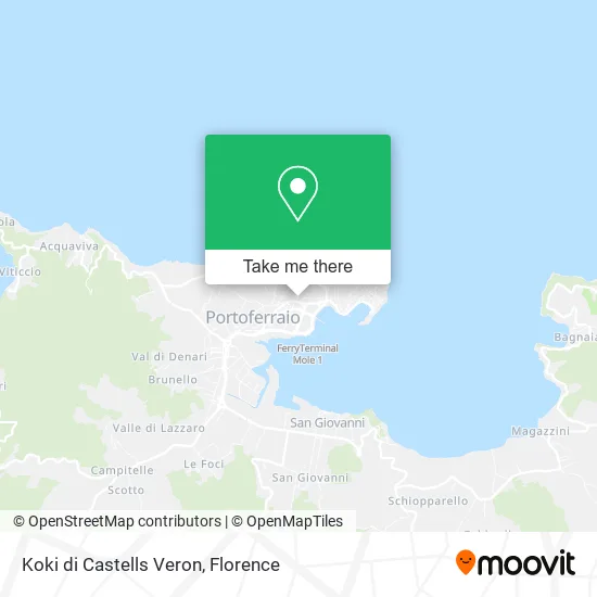 Koki by Castells Veron map