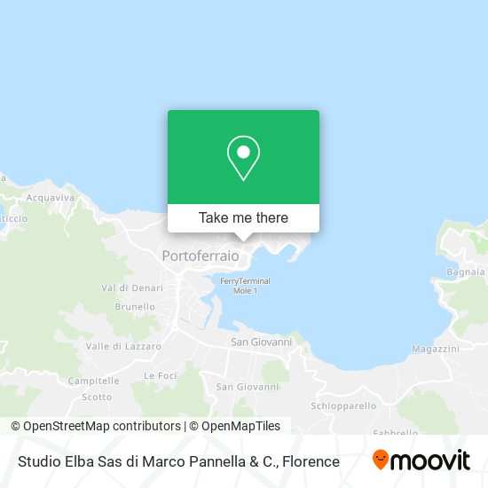Studio Elba Sas di Marco Pannella & C. map