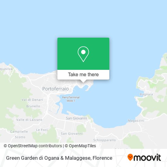 Green Garden di Ogana & Malaggese map