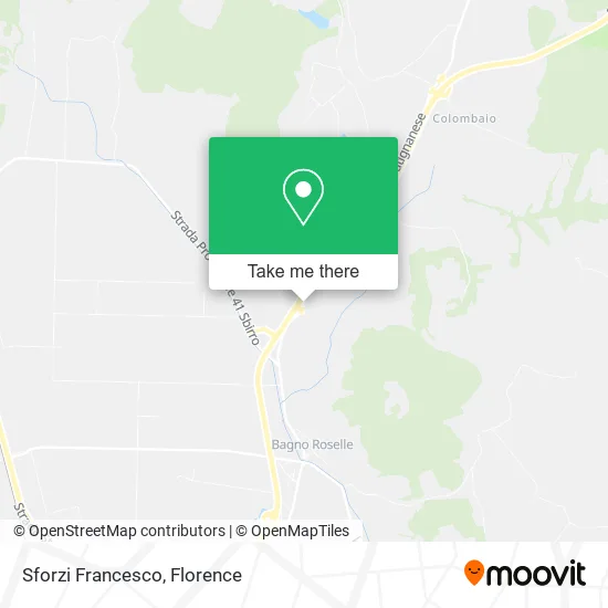 Sforzi Francesco map