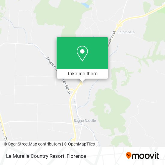 Le Murelle Country Resort map