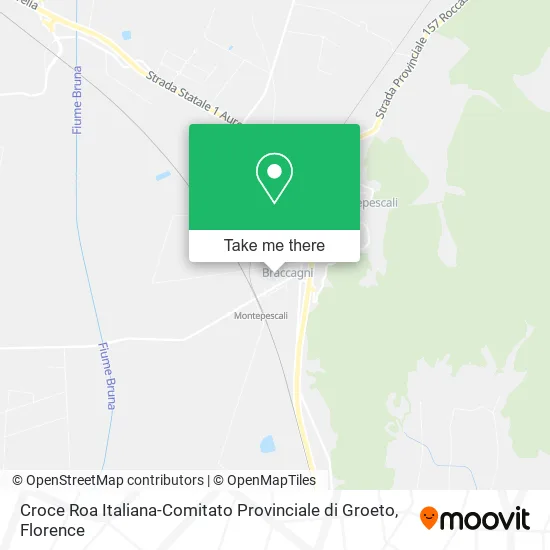 Croce Roa Italiana-Comitato Provinciale di Groeto map
