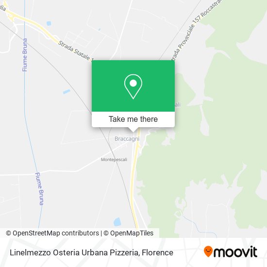 Linelmezzo Osteria Urbana Pizzeria map
