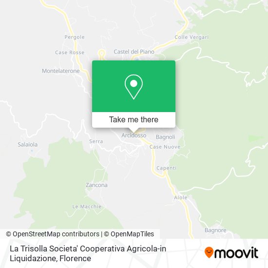 La Trisolla Societa' Cooperativa Agricola-in Liquidazione map