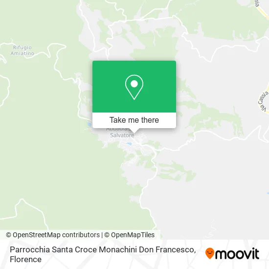 Parrocchia Santa Croce Monachini Don Francesco map