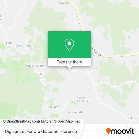 Dignipet di Ferrara Giacomo map