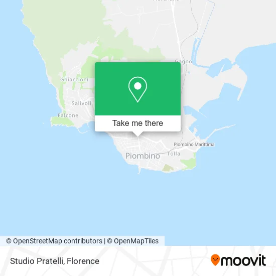 Studio Pratelli map