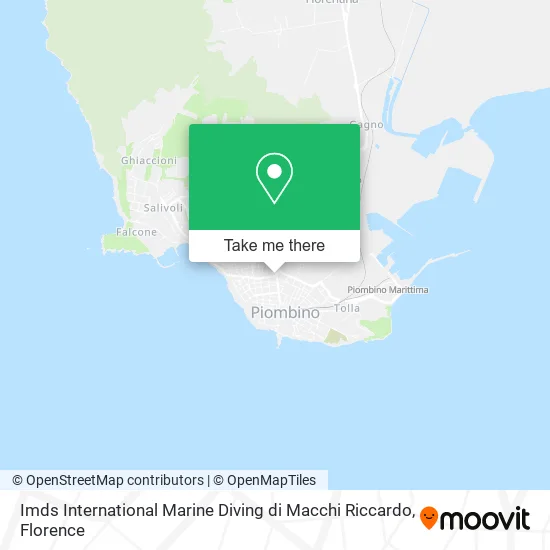 Imds International Marine Diving di Macchi Riccardo map