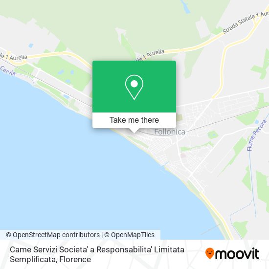 Came Servizi Societa' a Responsabilita' Limitata Semplificata map