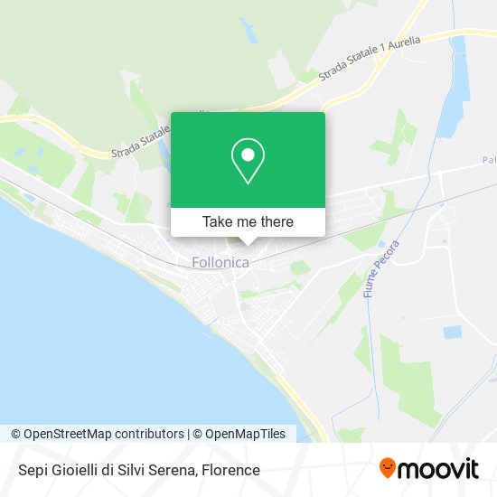Sepi Gioielli di Silvi Serena map
