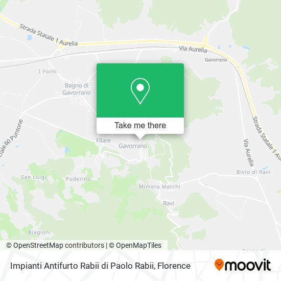 Impianti Antifurto Rabii di Paolo Rabii map