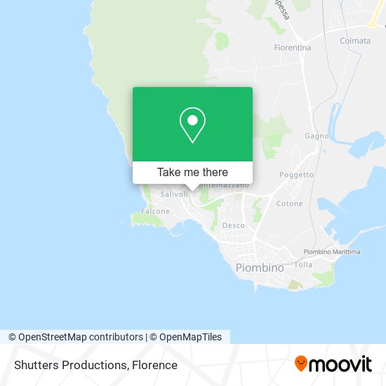 Shutters Productions map