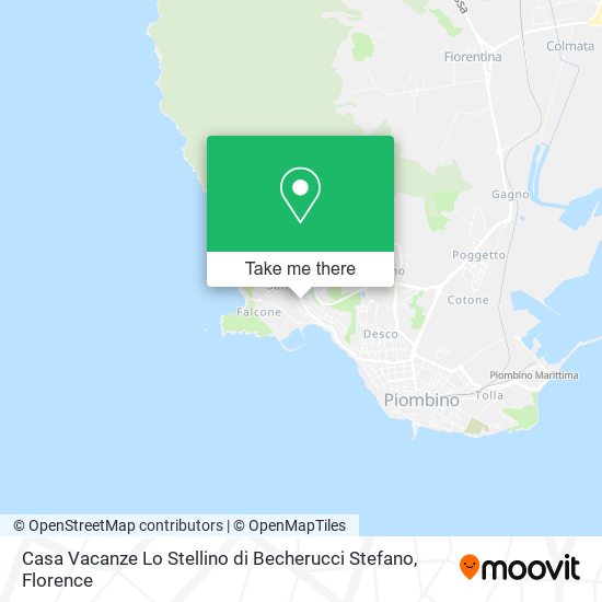 Casa Vacanze Lo Stellino di Becherucci Stefano map