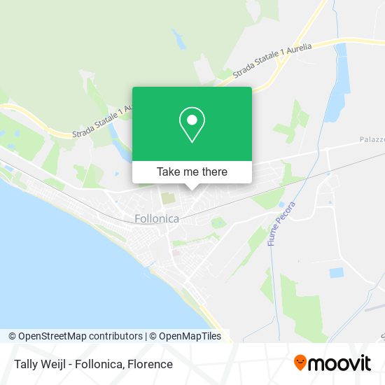 Tally Weijl - Follonica map