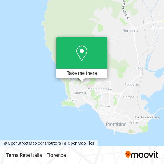 Terna Rete Italia . map