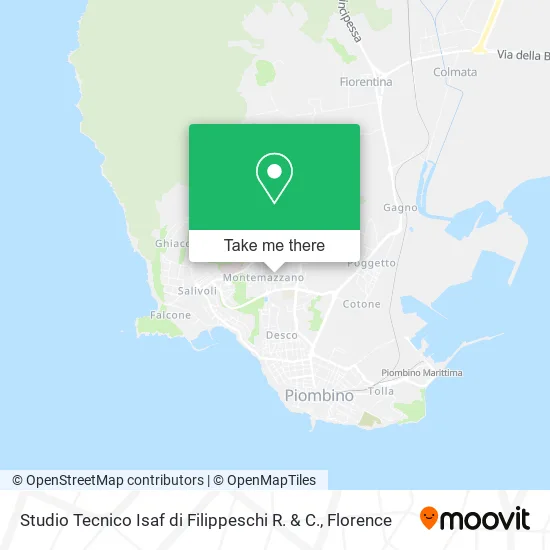 Studio Tecnico Isaf di Filippeschi R. & C. map