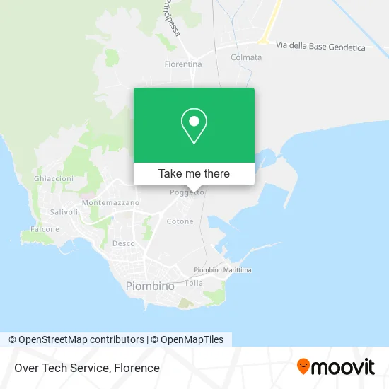 Over Tech Service map