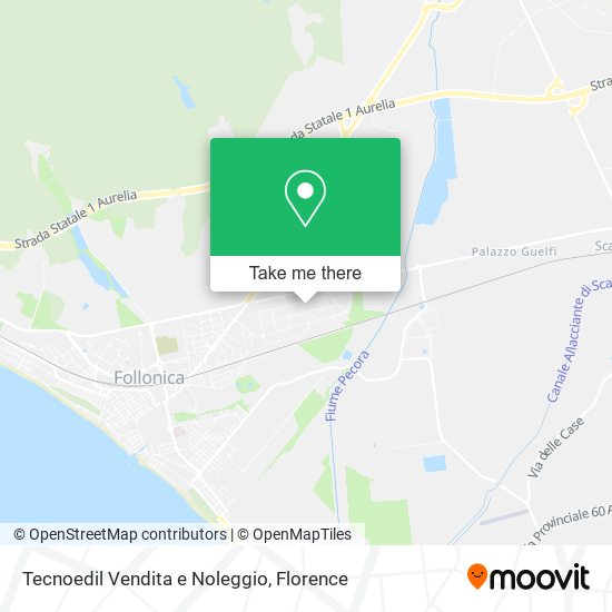 Tecnoedil Vendita e Noleggio map