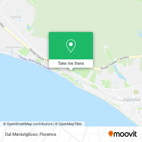 Dal Meraviglioso map