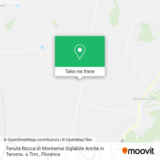 Tenuta Rocca di Montemai Siglabile Anche in Teromo. o Trm. map