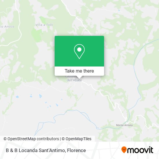 B & B Locanda Sant'Antimo map