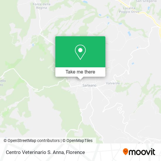 Centro Veterinario S. Anna map