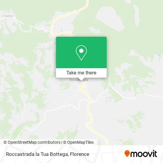 Roccastrada la Tua Bottega map