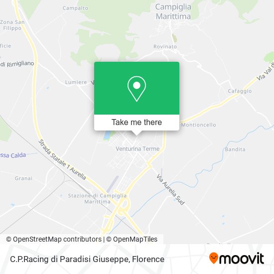 C.P.Racing di Paradisi Giuseppe map