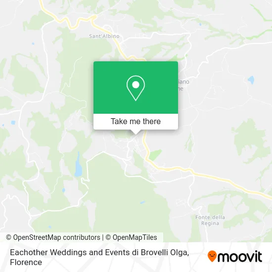 Eachother Weddings and Events by Olga Brovelli map